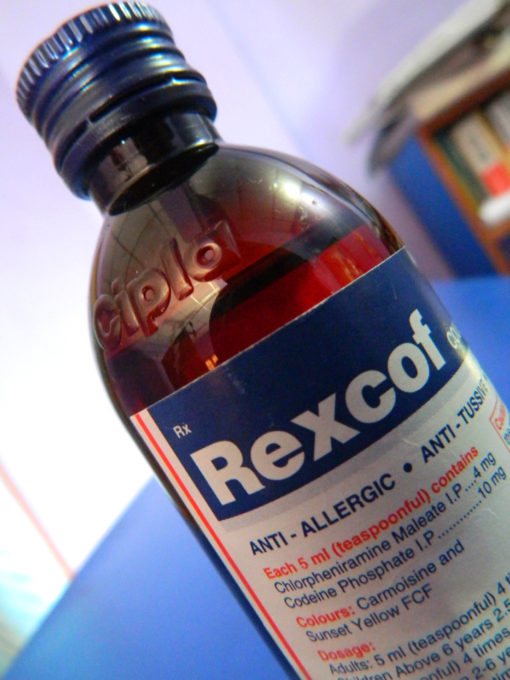 Rexcof Cough Syrup with Codeine for sale online